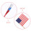 400Pièces Piques Bois Drapeaux Usa Pour Cocktail Buffet 10
