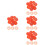 400Pcs Plastic Detector Fire Alarm Covers Protective Orange Caps 8