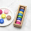 12Pcs Assorted Color Paper Storage Boxes Cake Bakery Use 11