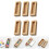 12Pcs Assorted Color Paper Storage Boxes Cake Bakery Use 4