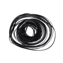 100PCS 4mm Square Folded Rubber Belt 110-145mm for Recorders
