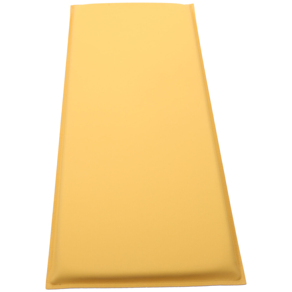 Villcase 4Pcs Yellow Pvc Decorative Room Wall Stickers Anti-Collision
