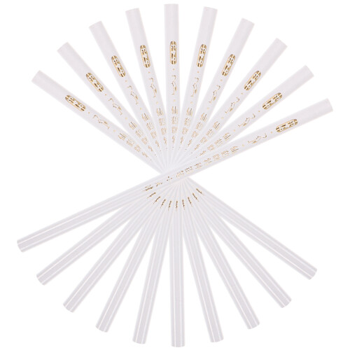 30Pcs Practical White Sewing Supply Wax Pencils for Fabric Marking 2