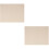 2Pcs Stretch Chiffon Cloth Polyester Fabric DIY Material Khaki Color 6