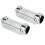 2X Motorcycle LED Highway Bar Switchback Driving Light/Turn Signal Light(Silver) 2