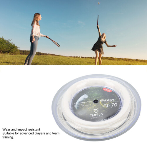 PowerTi BX70 Nylon Badminton String 0.7mm 200m White 2