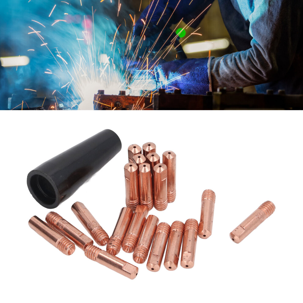 20Pcs Copper Welding Nozzles Self-Protection Gasless Nozzle Replacement 8321371865534