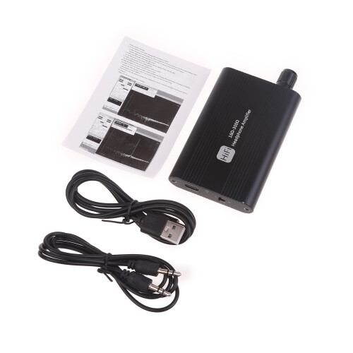 Portable 3.5mm Headphone Amplifier Two-Stage Gain Switching