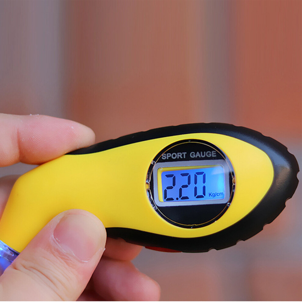 Digital Tire Pressure Gauge Abs | Accurate, Universal, Antislip Grip 7661371865679