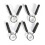 4PCS 25mm Barbell Spring Clip for Weightlifting - 3.2mm Wire Durability 9
