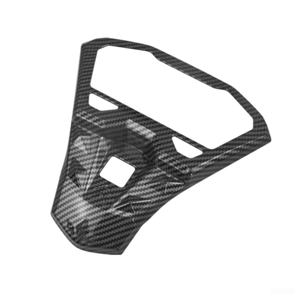 Motorcycle Speedometer Cover Carbon Fiber Finish For Honda Click Dashboard Direct Fit Replacement 9426802536850