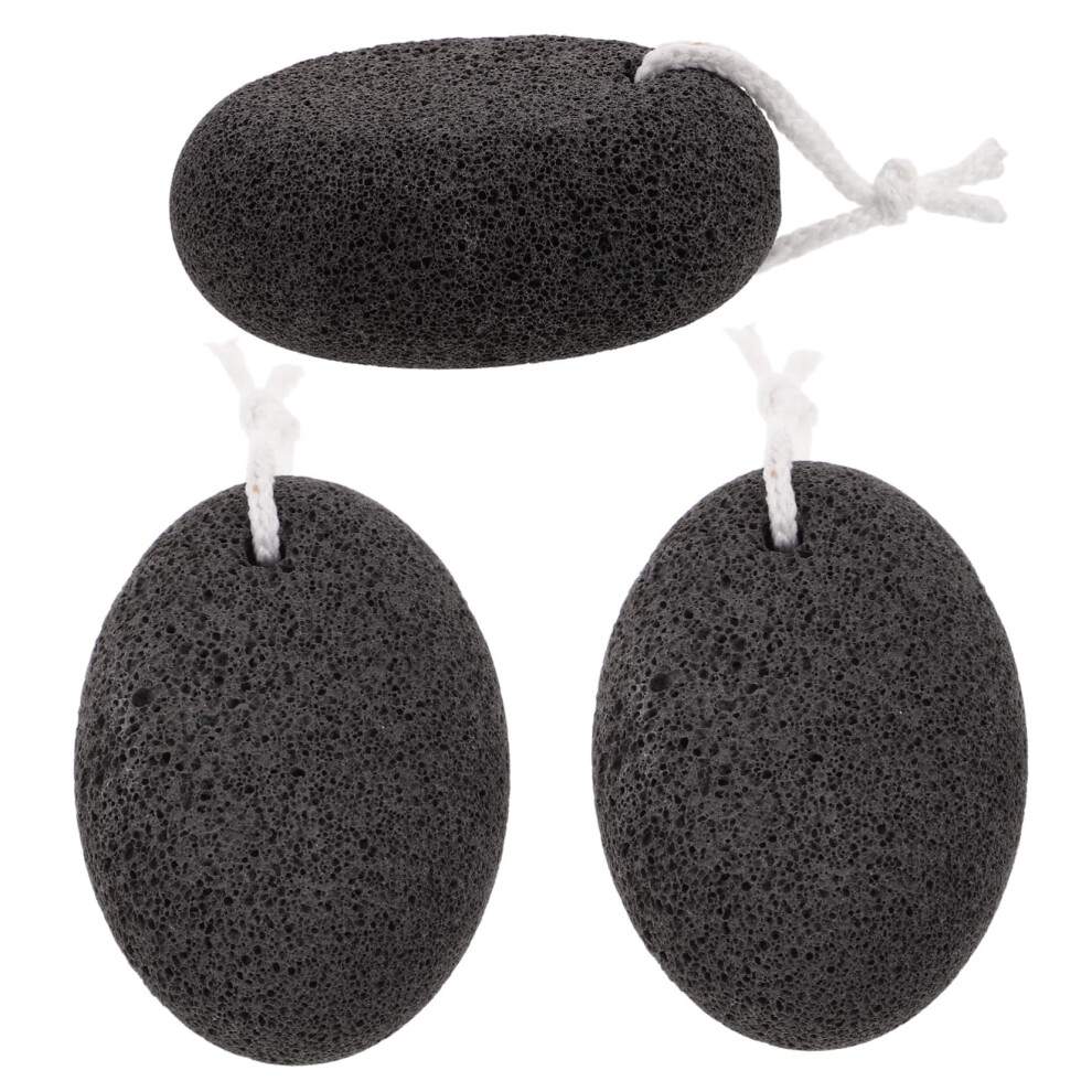 3pcs Pumice Stone for Feet Set, Volcanic Foot Callus Remover for Dead Skin and Hard Skin Care