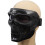 Riding Face Cover Goggles Skull ABS Frame Reinforced PC Lens, 130g 6