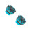 2Stk Anglereimer Eva, Faltbar, , Skyblau, Tragbar 2