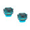 2Stk Anglereimer Eva, Faltbar, , Skyblau, Tragbar 4