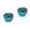 2Stk Anglereimer Eva, Faltbar, , Skyblau, Tragbar 7