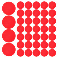 400Stk Rote Spielchips, Leichte Spielmarken Für Brettspiele