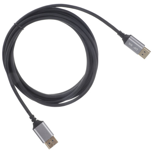 4Stk Display Port Kabel 8K Ersatz Verlängerung Grau 2