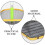 Ramasse-Ballons Tennis De Table Acier ABS Portable 8