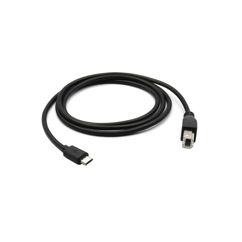 MicroUSB naar USB B-printerkabel verbindt telefoons, tablets en 1