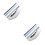 2Stk Silberner Salat Chopper Aus Mit Schutzabdeckungen 9