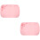 2Pièces Tapis Silicone Durable Rose Pour Activités Artistiques 8