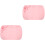 2Pièces Tapis Silicone Durable Rose Pour Activités Artistiques 5