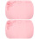 2Pièces Tapis Silicone Durable Rose Pour Activités Artistiques 7
