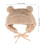2Pièces Bonnet Khaki Protection Oreilles Hiver 10