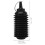 6Pièces Conteneur Pliable Pour Perles PP Noir Compact Portable 2