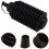 6Pièces Conteneur Pliable Pour Perles PP Noir Compact Portable 9