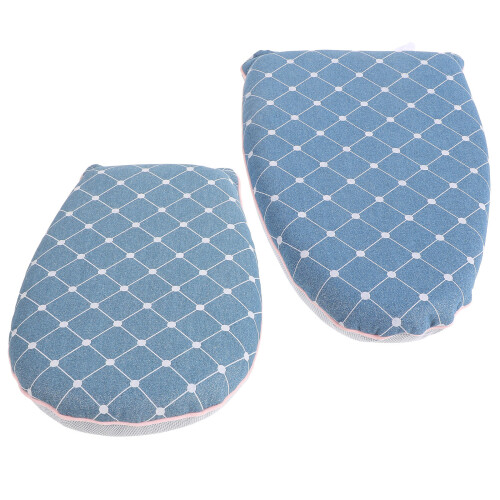 2Pièces Mini Repassage Polyvalente Protecteurs Bleu 1