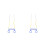 2Pcs Kids Gymnastic Rings Orange Plastic Exercise Rings for Swing Sets 9