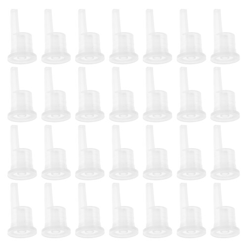 200Pcs Transparent PP Essential Oil Inner Plug Leak-Proof Dropper Cap 1