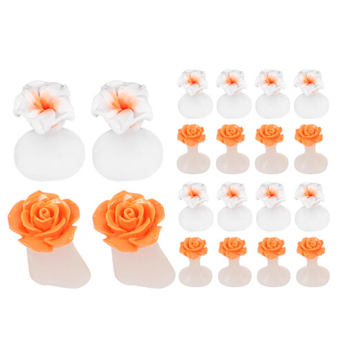 80Pièces Diviseurs D'orteils En Silicone Confortables Pour Pédicure 1
