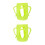 2Pièces Couvre- Silicone Vert Protection - 6