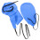 4Pièces Chiffons Bleus Pour Et Nettoyage Saxophone Polyvalent 1