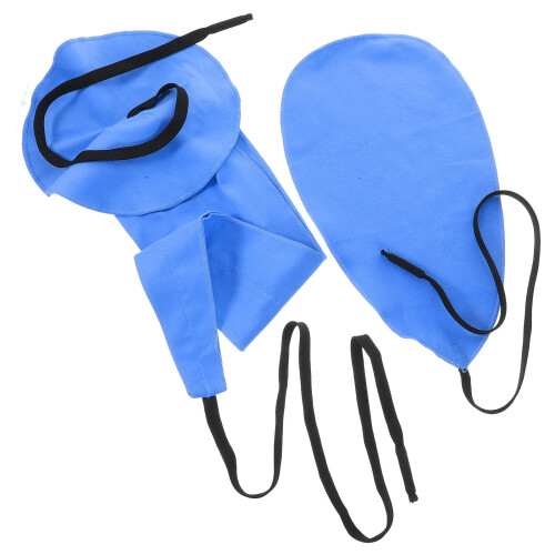 4Pièces Chiffons Bleus Pour Et Nettoyage Saxophone Polyvalent