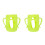 2Pièces Couvre- Silicone Vert Protection - 9