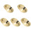 5Paren Set Kinder Vingercimbalen Goud Met Comfortabel 4