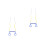 2Pcs Kids Gymnastic Rings Orange Plastic Exercise Rings for Swing Sets 7