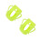 2Pièces Couvre- Silicone Vert Protection - 8