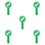 5Pièces Paddles Réutilisables Bois Multi Couleurs Jugement Jeu Classe 8