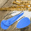 4Pièces Chiffons Bleus Pour Et Nettoyage Saxophone Polyvalent 3
