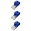 3Pièces Support De Fer À Souder Bleu En Métal Robuste Usage 9
