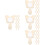 40Pièces Mini En Bois Beige, Accessoires DIY Artisanaux 7
