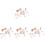 4Ensembles Kit Miniature Bois Pour Décor Cuisine Et 4