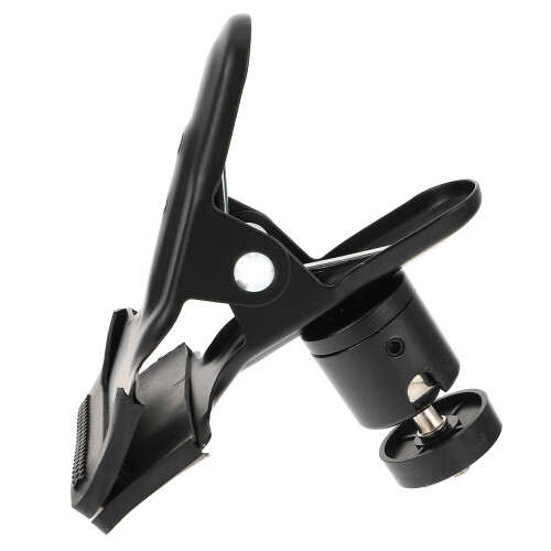 2Pièces Clip De Fixation Caméra ABS Noir Avec Rotation 360 Trépied