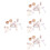 4Ensembles Kit Miniature Bois Pour Décor Cuisine Et 8
