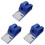 3Pièces Support De Fer À Souder Bleu En Métal Robuste Usage 4